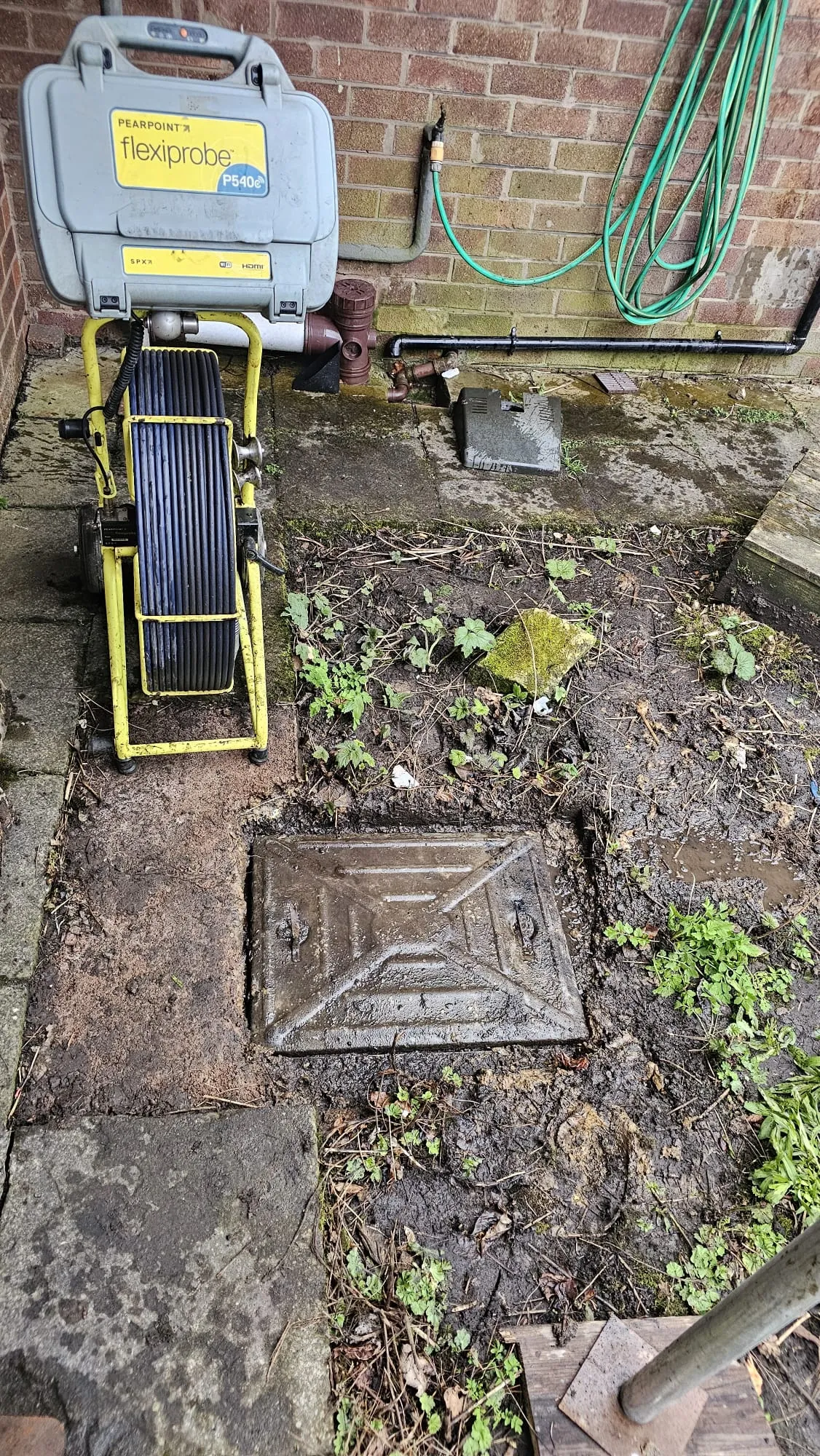 CCTV drain survey monitor